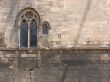 Wall of a cathedral . Barcelona
