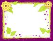 Flowers frame