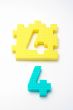 Puzzle colorful numbers