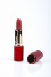 Tube of red lipstick
