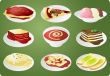 Italian cuisine icons