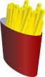 French fries illustration