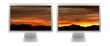 Two flat panels lcd