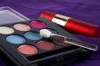 Detail of assortment of makeups