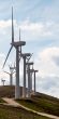 Wind turbines farm