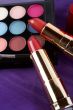 Detail of assortment of makeups