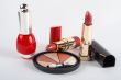 Detail of assortment of makeups.  Macro shot