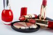 Detail of assortment of makeups.  Macro shot