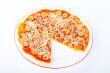Detail of Italian pizza