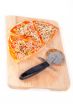 Slices of Italian pizza