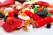 Detail of colorful sweets background