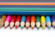 Colored school pencils