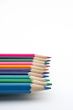 Colored school pencils