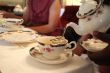 Pouring tea