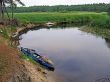 The evening river