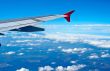 Aerial view from airplane