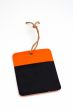 Blank price tag closeup