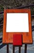 Wood billboard blank