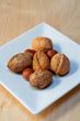 Hazelnuts and walnuts