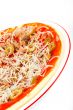 Detail of Italian pizza