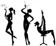 The Denuded womans in action.