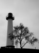 Black and White Lighthouse