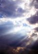 Sunbeams Through the Clouds