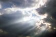 Sunbeams Through the Clouds