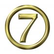 3D Golden Number 7