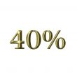 40 percent