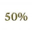 50 percent