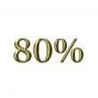 80 percent
