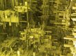 Abstract 3D Background - Yellow