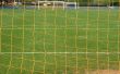 Soccer Field Through Goal