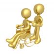 Person on wheelchair