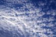 Blue Sky Cloud Pattern