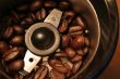 Birds Eye Coffee Grinder View