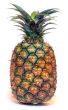 Big pineapple on white (20 Mpx panoramic)