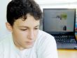 Boy and his laptop