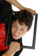 Framed boy