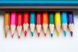 Colored school pencils