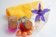 Bath accessories and beauty products