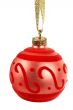 One red Christmas ball