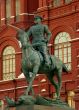 Marshal Zhukov`s statue