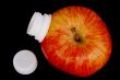 apple drink closeup
