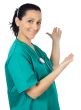 attractive lady doctor