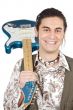 boy with electrical guitar