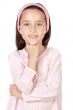 Adorable girl thinking