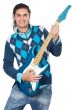 boy with electrical guitar