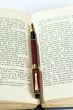 old book & pen